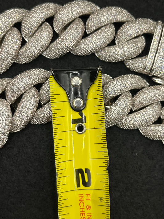 Baguette Cuban Link Chain
