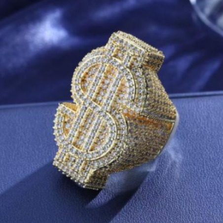 Dollar Sign Ring