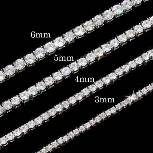 Tennis Chain (Copper & Zircon)