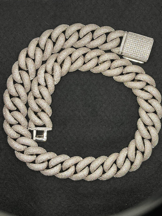 Baguette Cuban Link Chain