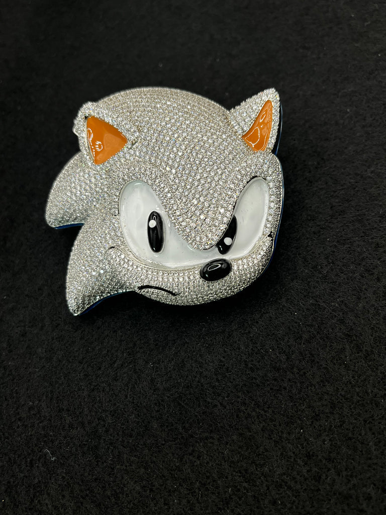 Hedgehog Cartoon Head Pendant