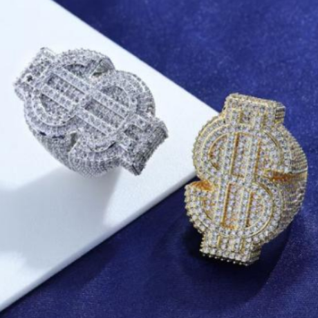 Dollar Sign Ring