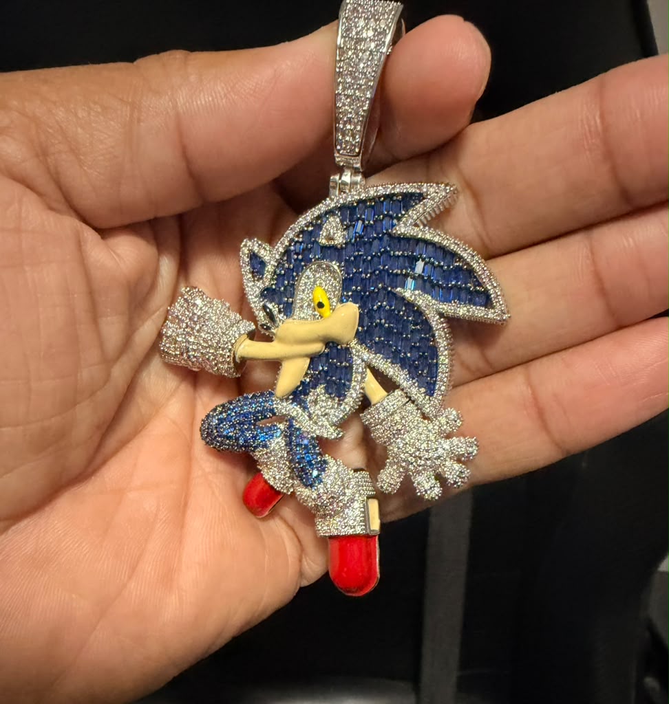 Cartoon Hedgehog Pendant
