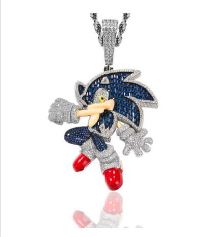 Cartoon Hedgehog Pendant