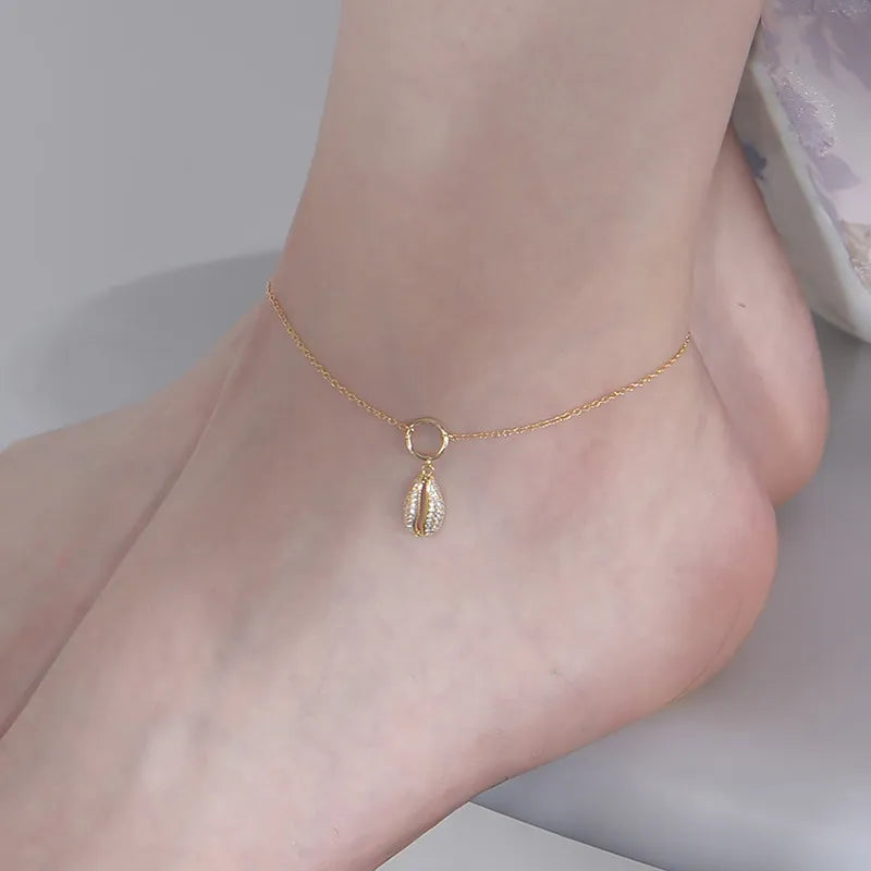 Cowrie Shell Anklet
